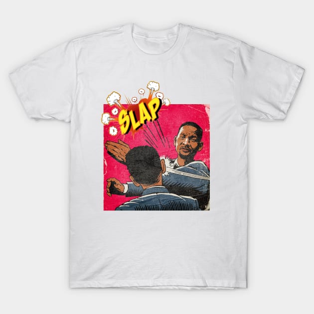 WILL SMITH SLAPS CHRIS ROCK T-Shirt by thedeuce